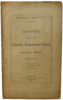 Christian Fellowship Not Extended to Unitarians 1854 Calvinistic, Burlington, VT