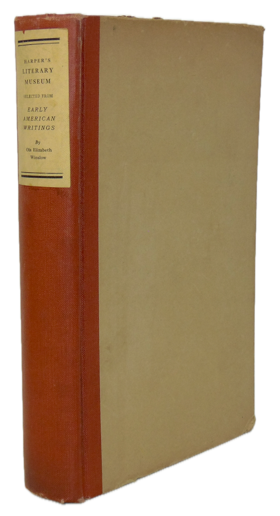 Harper’s Literary Museum: Early American Writings