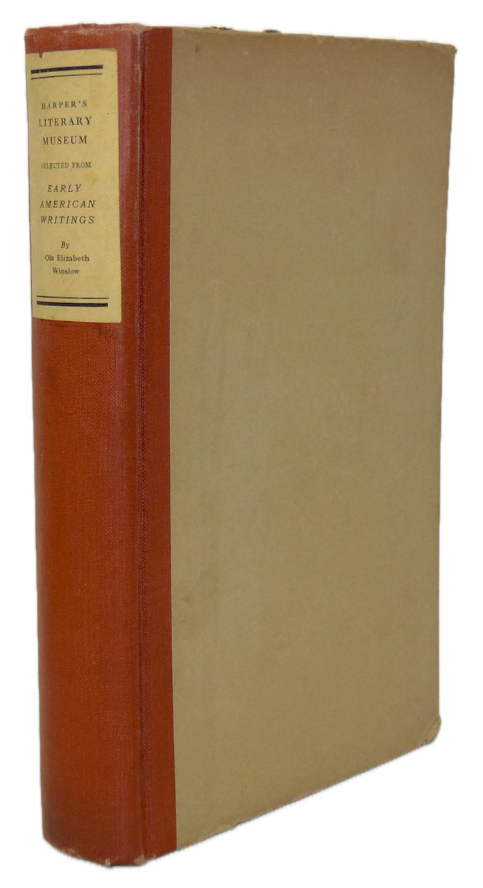 Harper’s Literary Museum: Early American Writings