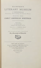 Load image into Gallery viewer, Harper’s Literary Museum: Early American Writings