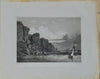 [ENGRAVING] The Palisade Rocks on the Hudson River, West Bank, New York 1846