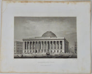 [ENGRAVING] Exchange, New York. 1846
