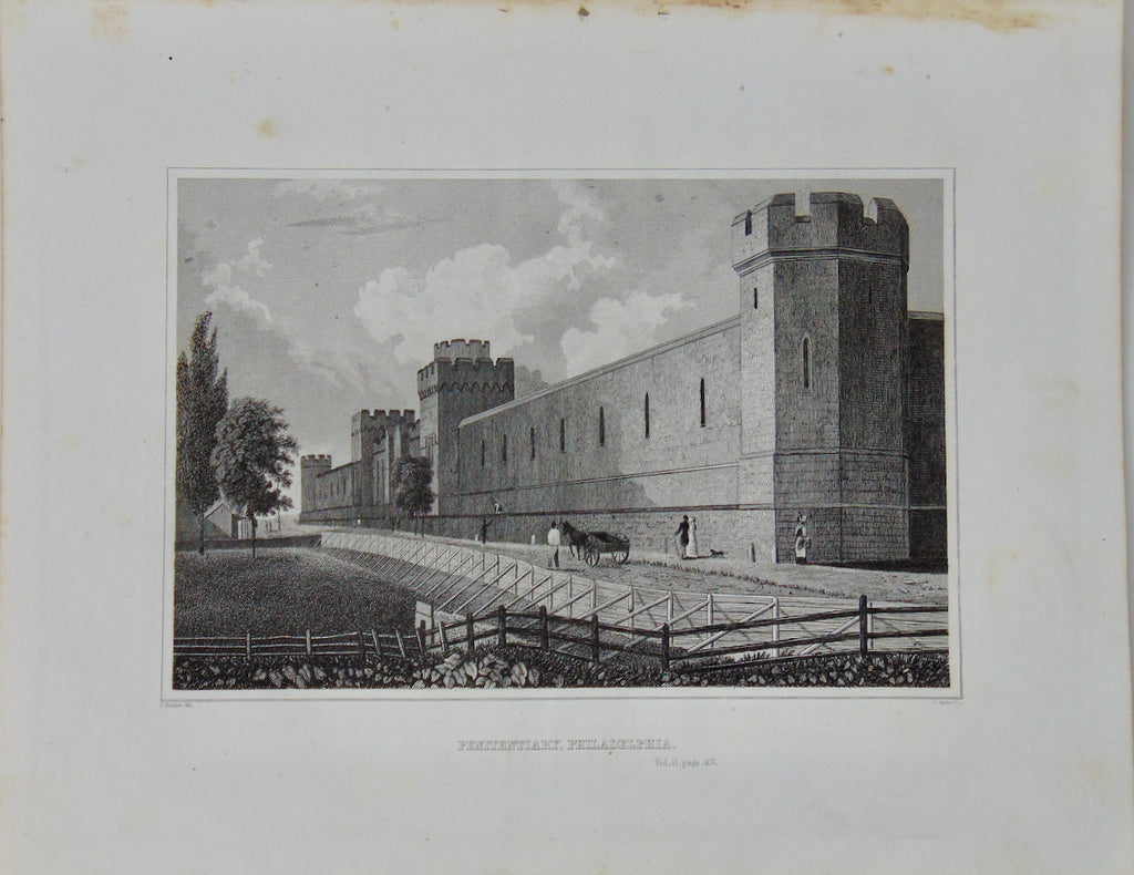 [ENGRAVING] The Penitentiary, Philadelphia 1846