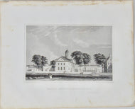 [ENGRAVING] Harvard University, Cambridge, Mass. 1846