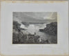 [ENGRAVING] A Distant View of the Falls of Niagara. 1846