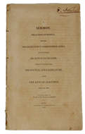 1810 Election Sermon Attacking Jefferson and the Jeffersonian Republicans