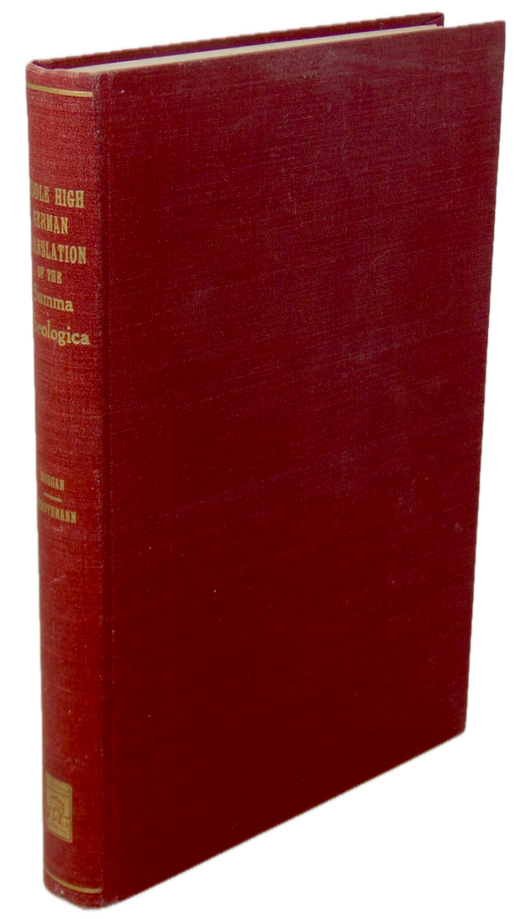 Middle High German Translation of the Summa Theologica by Thomas Aquinas