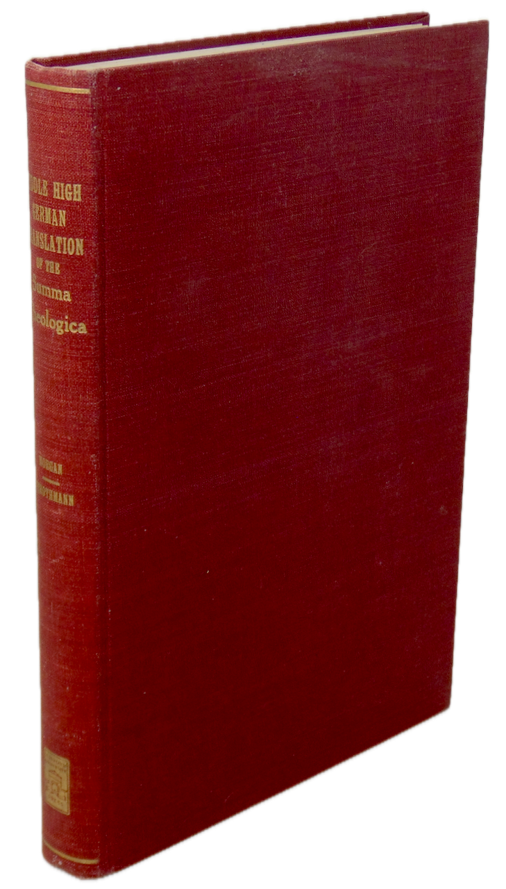 Middle High German Translation of the Summa Theologica by Thomas Aquinas