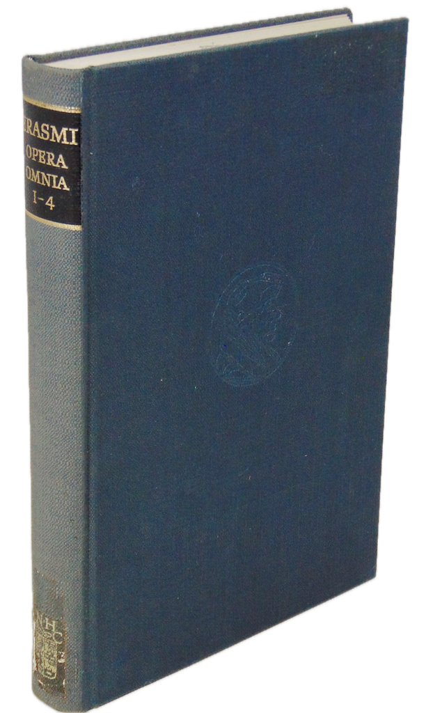 Opera Omnia, Desiderii Erasmi Roterodami, Ordinis Primi, Tomvs Qvartvs