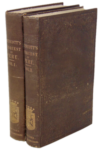 Prescott. History of the Conquest of Peru, with a View of the Incas (2 vol set)