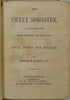 Billups, The Sweet Songster, 1854 Kentucky Baptist Hymnal