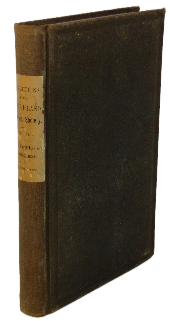 The Early History of Narragansett; with an Appendix of Original Documents