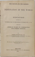 The Bright and Blessed Destination of the World, Presbyterian Missionary Sermon