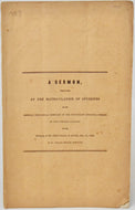 Christian Ministers are Called to Self Denial, 1839 Episcipal Sermon