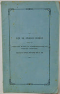 Richard S. Storrs, 1850 Missionary Sermon, ABCFM