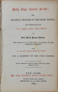Daily Steps Toward Heaven, Episcopal Devotional 1852