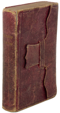 Load image into Gallery viewer, 1861 Welsh New Testament pocket size with flap closure, American Bible Society