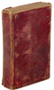 1861 Welsh New Testament pocket size with flap closure, American Bible Society