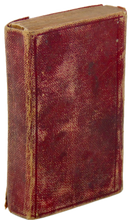 Load image into Gallery viewer, 1861 Welsh New Testament pocket size with flap closure, American Bible Society