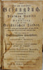 1807 Billmeyer, Gesangbuch, worinnen die Psalmen Davids, Germantaun PA