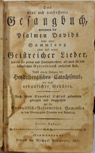 Load image into Gallery viewer, 1807 Billmeyer, Gesangbuch, worinnen die Psalmen Davids, Germantaun PA