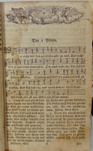 Load image into Gallery viewer, 1807 Billmeyer, Gesangbuch, worinnen die Psalmen Davids, Germantaun PA