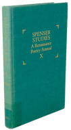 Spenser Studies: A Renaissance Poetry Annual X