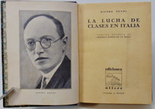 Load image into Gallery viewer, Nenni, Pietro. La Lucha de Clases en Italia (1931) Edición en español