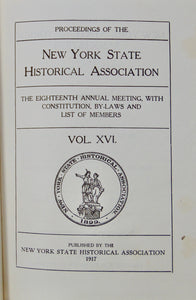 Colonial Clergy in New York State, Colonial Schools, Prehistoric Indians, &c.