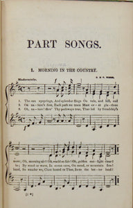 Part Songs, for Three and Four Female Voices from a collection by Müller (1861)