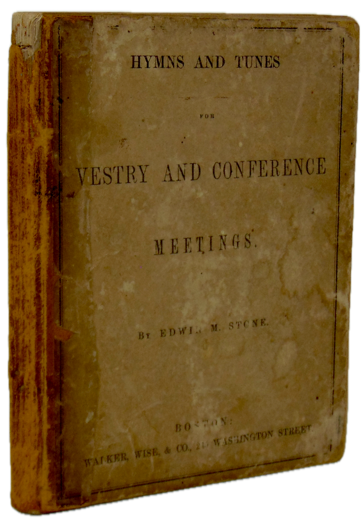 UNITARIAN Hymns and Tunes for Vestry and Conference Meetings (1861)