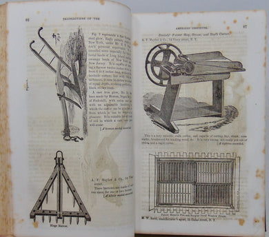 1859 Science & Agriculture Reports, Inventions, Many illustrations