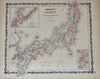 [MAP] Johnson's Japan: Nippon, Kiusiu, Sikik, Yesso and the Japanese Kuriles