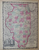 [MAP] Johnson's Illinois (c. 1860)