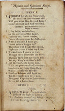 Load image into Gallery viewer, Primitive Methodist, Hymns and Spiritual Songs, for Camp Meetings, Revivals 1820