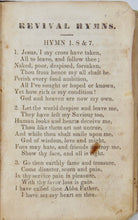 Load image into Gallery viewer, Revival Hymns designed to be used in Prayer Meetings 1840 Christian Adventist