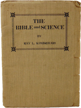 Load image into Gallery viewer, 1825 The Bible and Science, You cannot believe both the Bible and Evolution