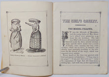 Load image into Gallery viewer, Mrs. Lovechild. The Girl&#39;s Casket ca 1850 Merrill&#39;s Pictorial Gallery