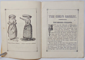 Mrs. Lovechild. The Girl's Casket ca 1850 Merrill's Pictorial Gallery