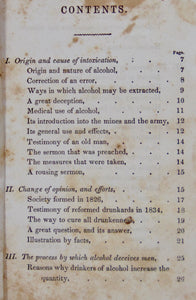 The Temperance Manual.  Justin Edwards (ca. 1860) Intoxication a Sin