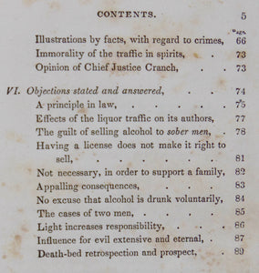The Temperance Manual.  Justin Edwards (ca. 1860) Intoxication a Sin