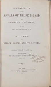 1863 Oration on Rhode Island History, Military Exploits