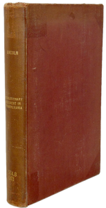 The Revolutionary Movement in Pennsylvania, 1760-1776