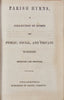 Parish Hymns. A Collection of Hymns, 1843, Presbyterian