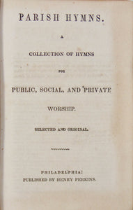 Parish Hymns. A Collection of Hymns, 1843, Presbyterian