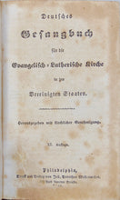 Load image into Gallery viewer, Deutsches Gesangbuch, Evangelisch-Lutherische Kirche in den Vereinigten Staaten