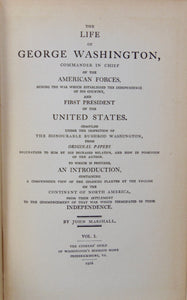 John Marshall.  Life of George Washington, complete 5 volume set
