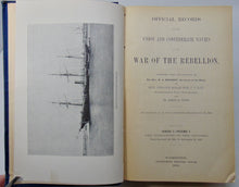 Load image into Gallery viewer, Official Records Union and Confederate Navies Civil War Series I - Volume I