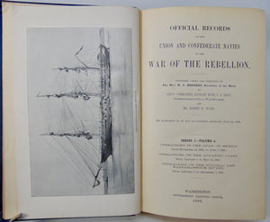 Official Records Union and Confederate Navies Civil War Series I - Volume 4