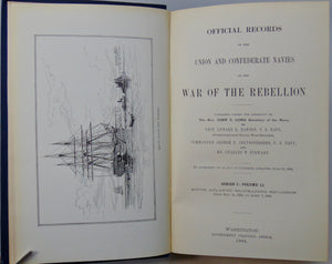 Official Records Union and Confederate Navies Civil War Series I - Volume 13
